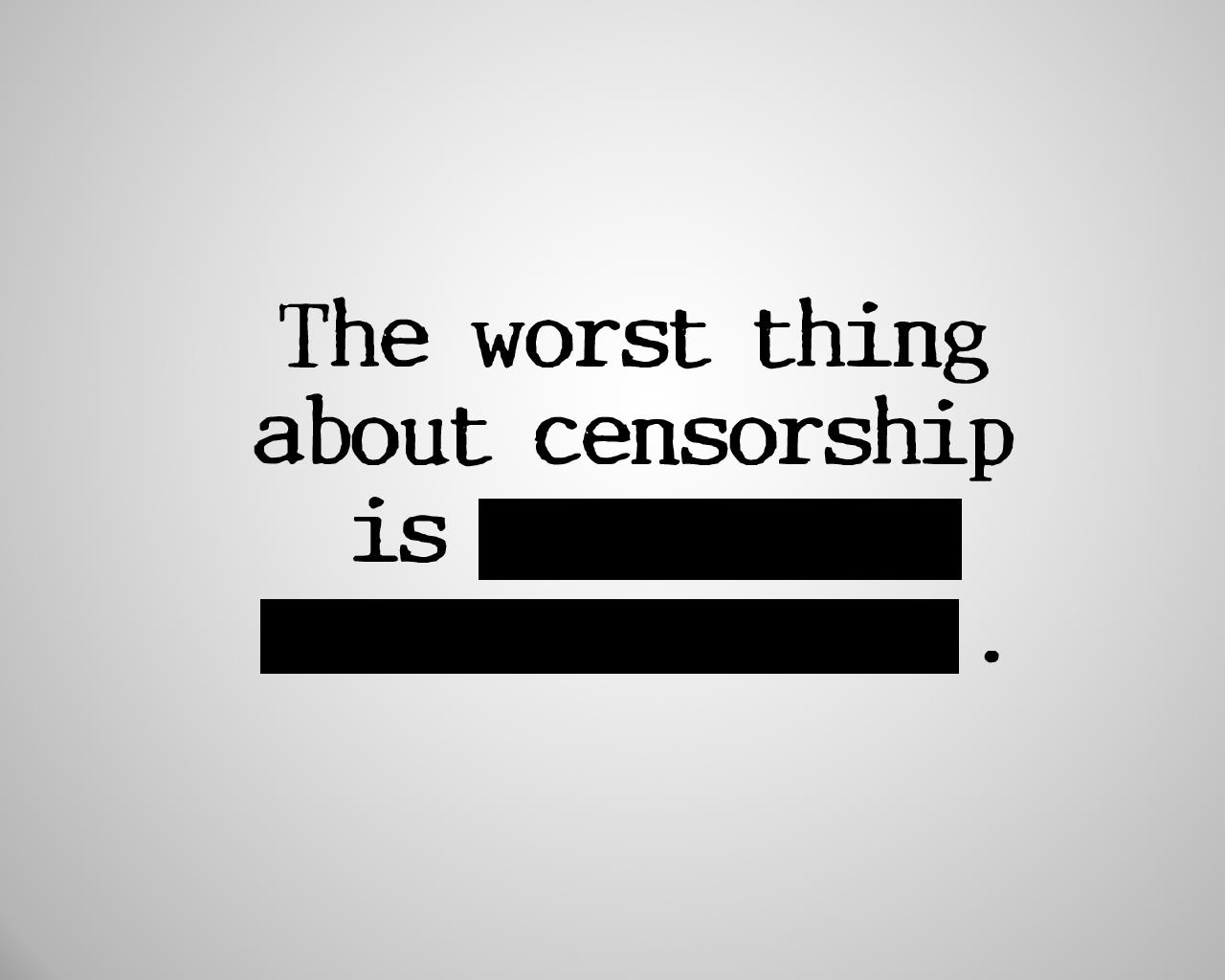 Censorship