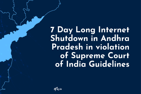 7 Day Long internet shutdown in Andhra Pradesh in violation of